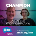 Champions Month: Help us highlight our German exchange students this week!